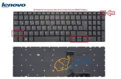 Lenovo ideaPad IP320-17AST, IP320-17IKB Klavye (Füme ) Power Tuş