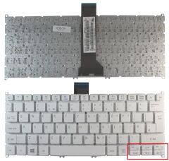 Acer Aspire ES1-311-C5SH (MS2393) Notebook Klavyesi - Beyaz - TR