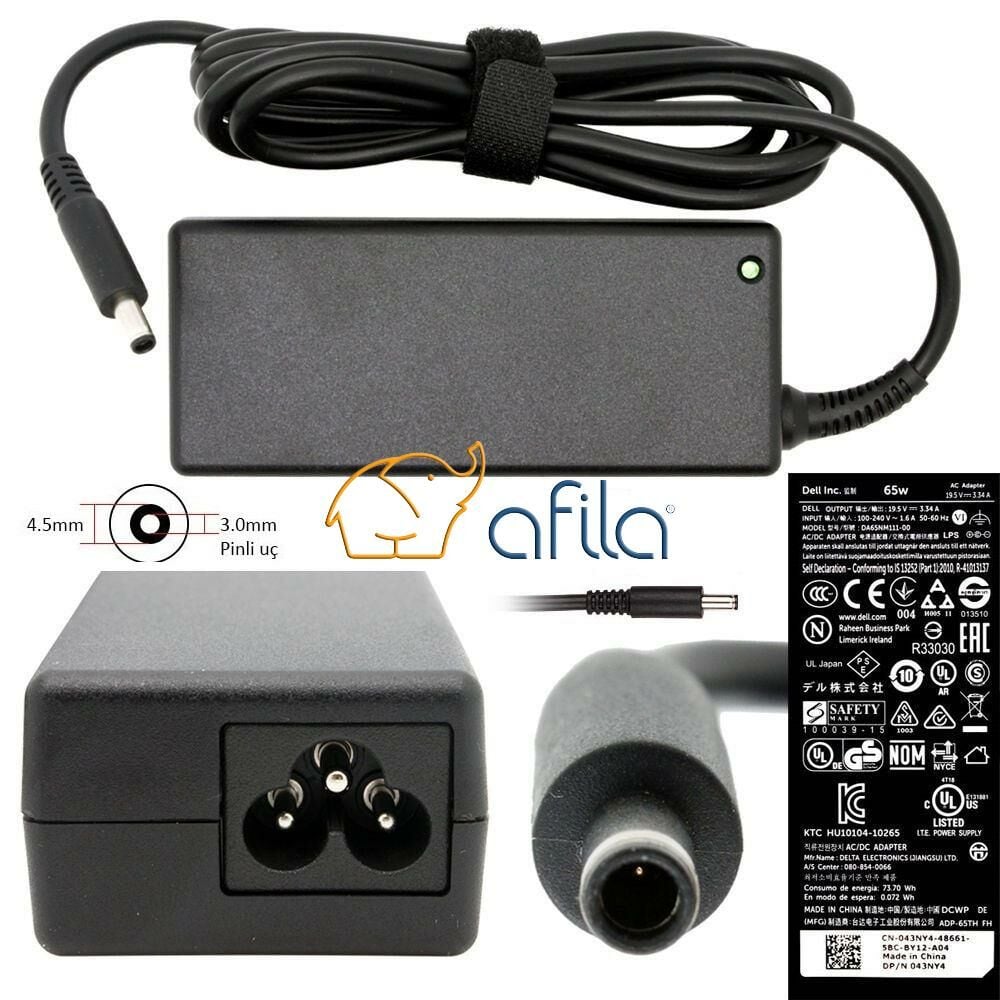 Dell inspron 15-5567 Notebook Adaptörü, Şarj Cihazı (Orjinal)