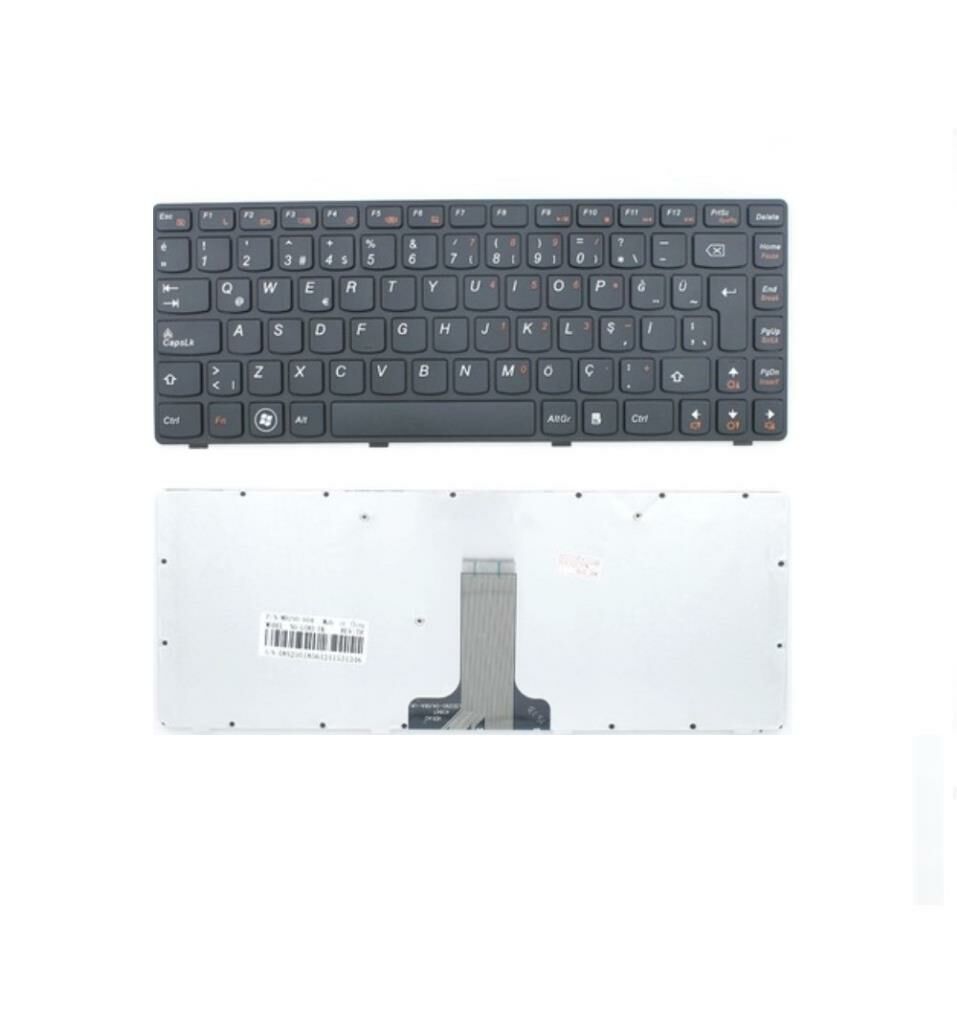 25201940 Notebook Klavyesi Tuş Takımı, Siyah TR