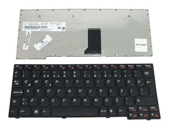 Lenovo IdeaPad S10-3 0647-29U  Notebook Klavyesi - Siyah - TR