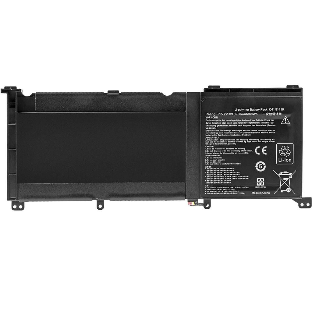 Asus G501JW-CN030T, G501JW-CN043T Bataryası Pili / 4Cell