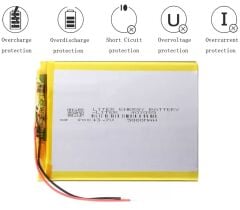 Hometech uyumlu Alfa 10TB 10TM 10MB 10BS Tablet Bataryası, Pili