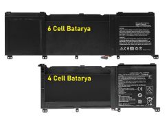 Asus G501JW-CN117H, G501JW-CN168H Bataryası Pili / 4Cell