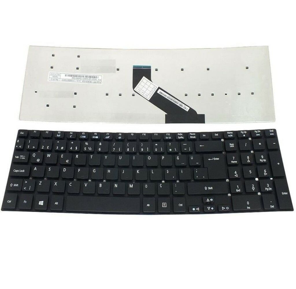 Acer Aspire E1-522 E1-522-12502G32Mnkk Notebook Klavyesi (Siyah TR)