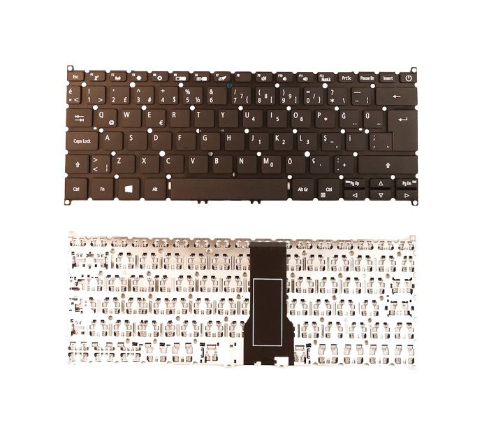 Acer Aspire 5 A514-52, A514-53-34YC (N19H2) Klavye Siyah TR