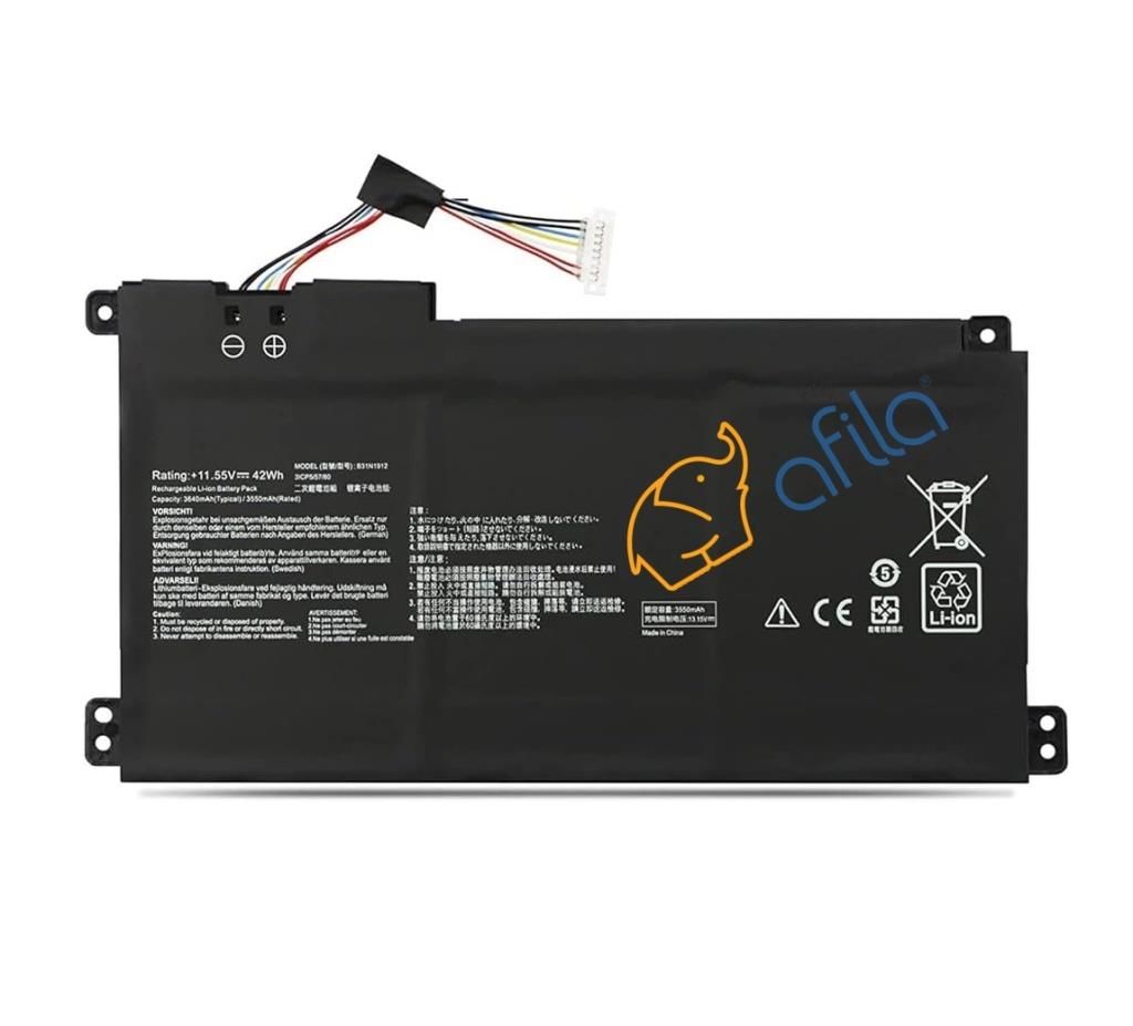 Asus VivoBook 14 E410MA L410MA Notebook Bataryası, Pili