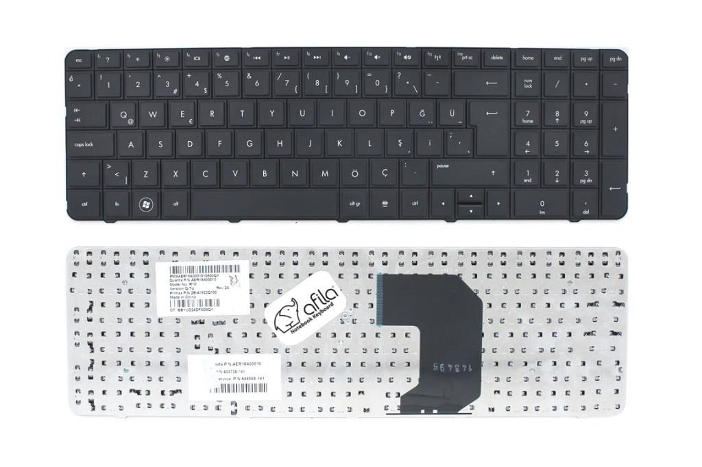 Hp Pavilion G7-2200ET, G7T-1000, G7t-1000 CTO Klavye (Siyah TR)