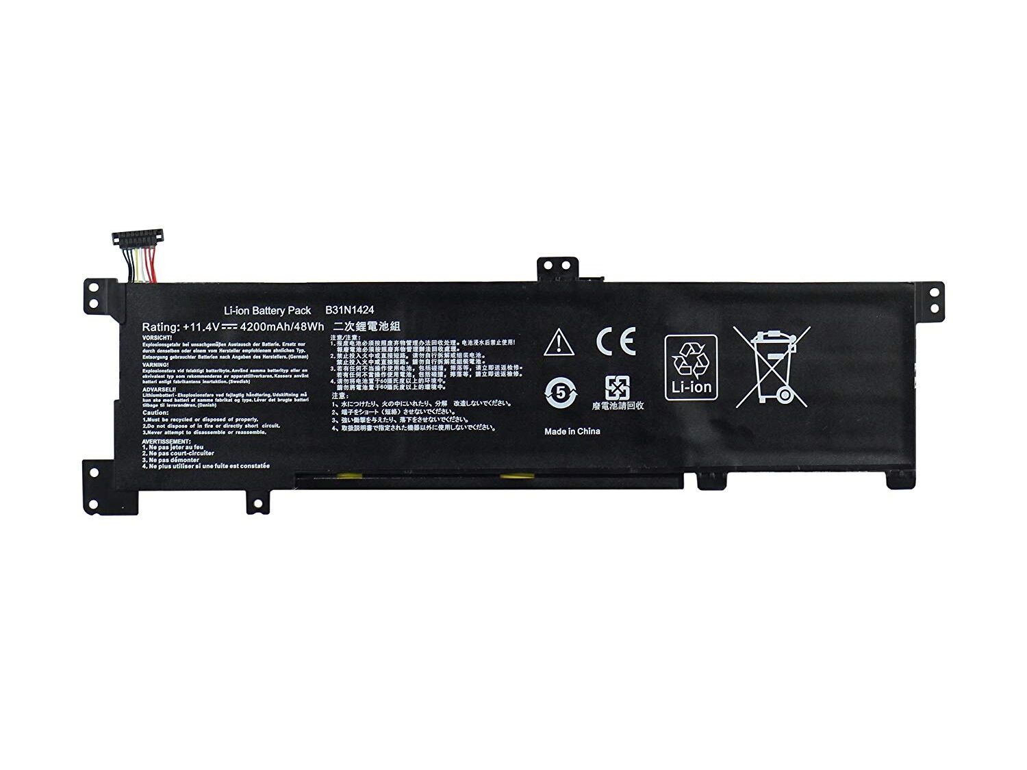 Asus K401U K401UB K401UB-FR006T Notebook Bataryası