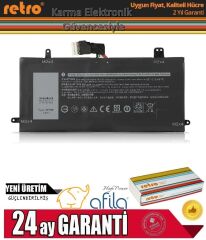 Dell Latitude 5285 2-in-1, J0PGR Notebook Bataryası - Pili