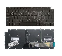 Dell inspiron 13 5000 için Notebook Klavye - Tuş Takımı / Siyah - TR - Backlit
