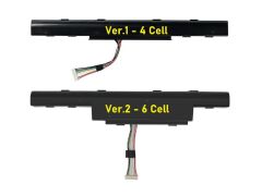 Acer E5-575T, E5-575TG Notebook Bataryası - Ver.2 - 6 Cell