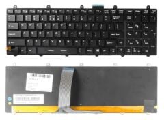 Monster Tulpar T7 V2.6 uyumlu Notebook Klavyesi, Laptop Tuş Takımı (Siyah TR) ışıklı