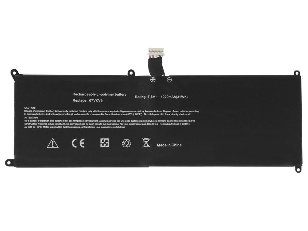 Dell Latitude 7275, XPS 9250, 7VKV9 Notebook Bataryası, Laptop Pili / RDL-206