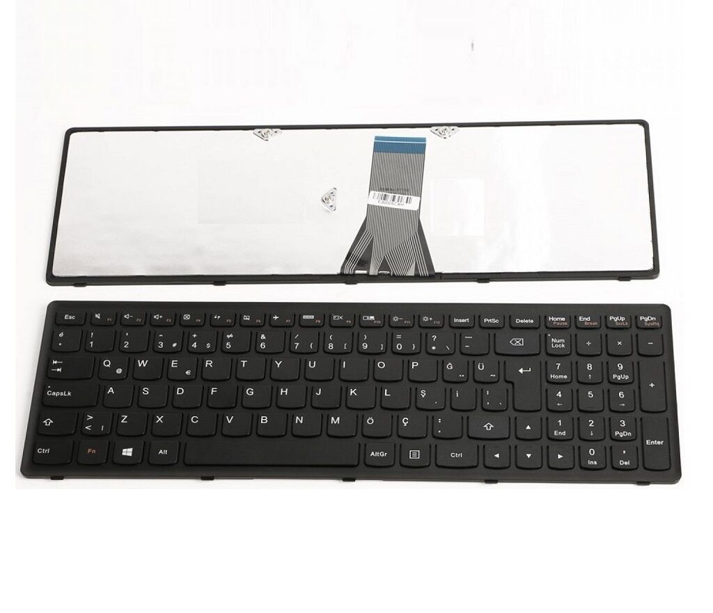 Lenovo G500S, Z510 Serisi Notebook Klavye (Siyah TR) KL0401