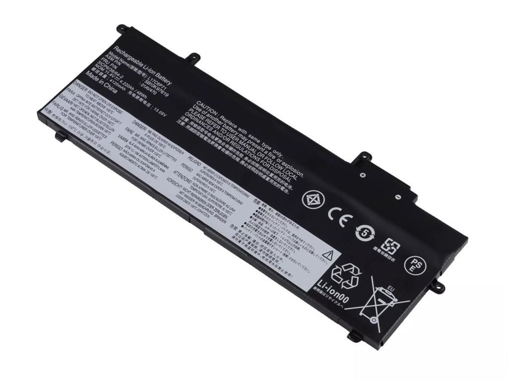 Lenovo L17M6P71 SB10K97618 01AV471 Notebook Bataryası
