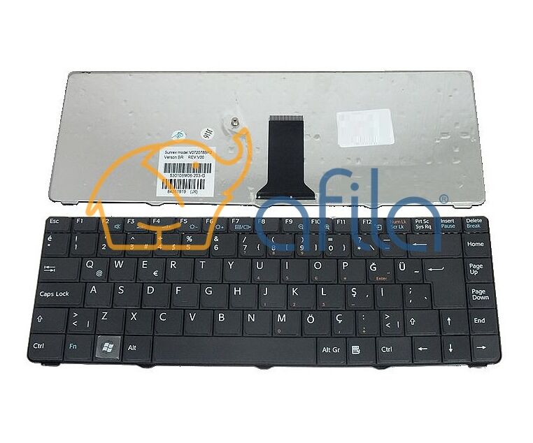 Sony Vaio V072078AK2 V072078AS1 V072078BS1 Notebook Klavyesi - Siyah - TR