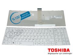 Toshiba Satellite L850 L850D L870 L870D Klavye Beyaz / V2
