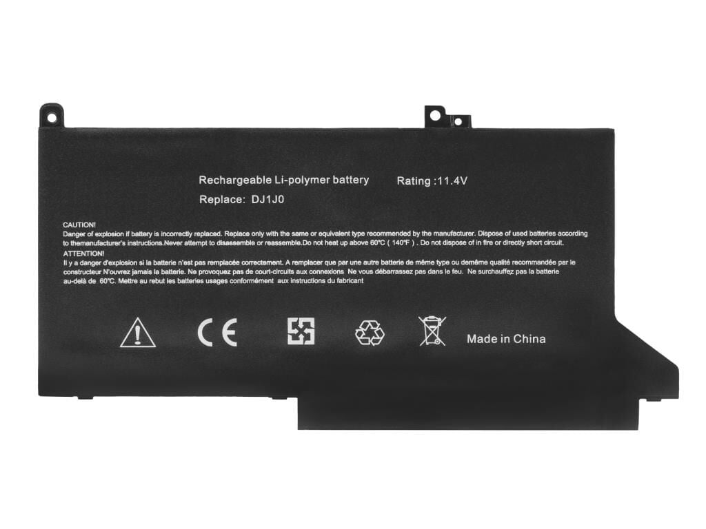 Dell Latitude P73G, P73G001, P73G002 Notebook Bataryası - Ver.1 - 3 Cell