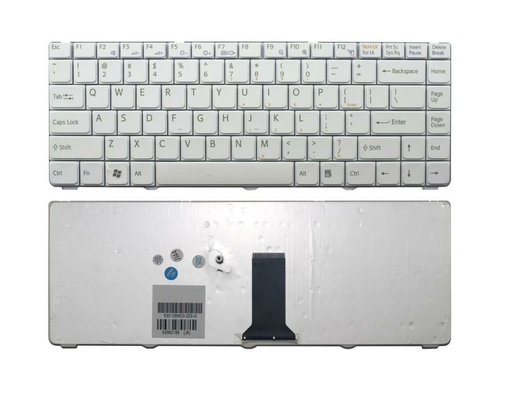 Sony Vaio VGN-NR VGN-NS Notebook Klavyesi - Beyaz - TR