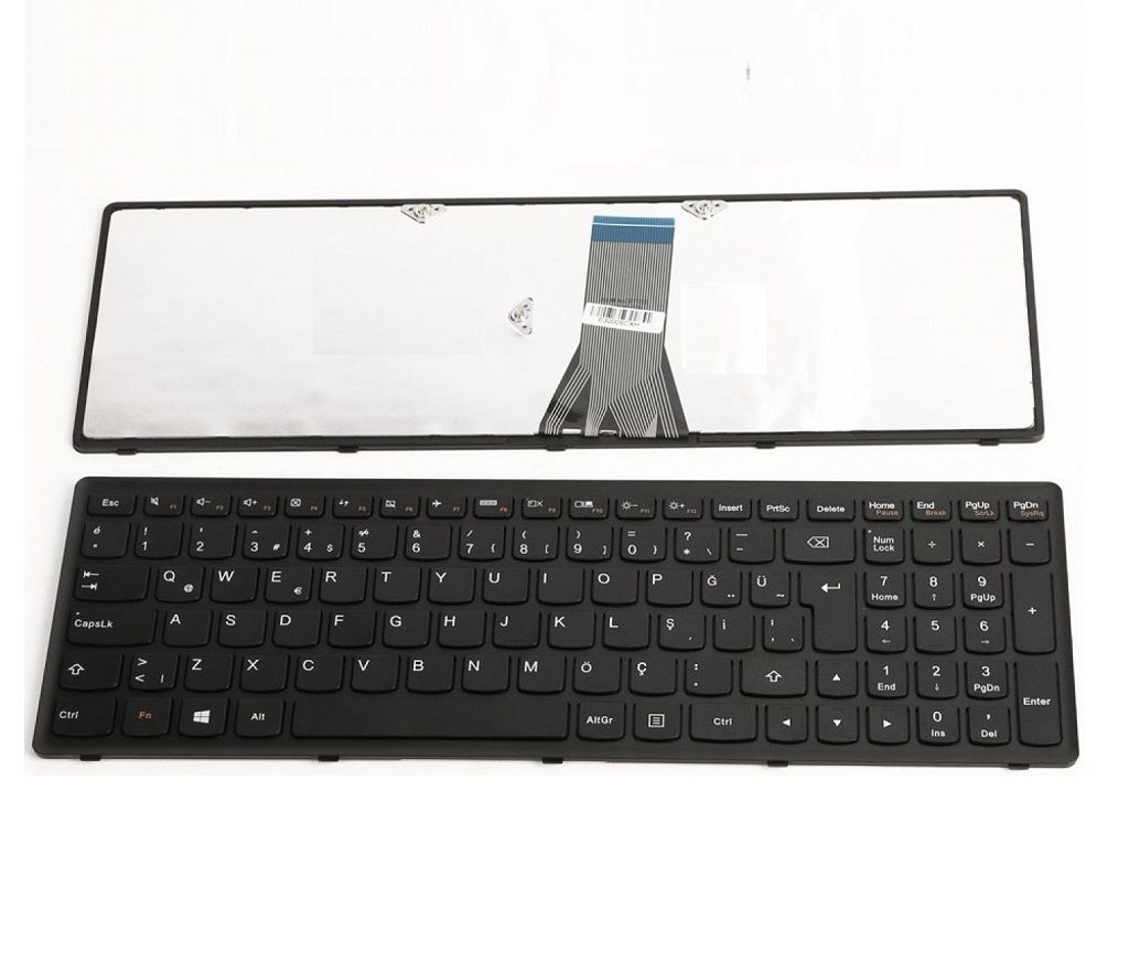 Lenovo MP-12P86TQ-686 MP-12P86TQ-6861 Notebook Klavye (Siyah TR)