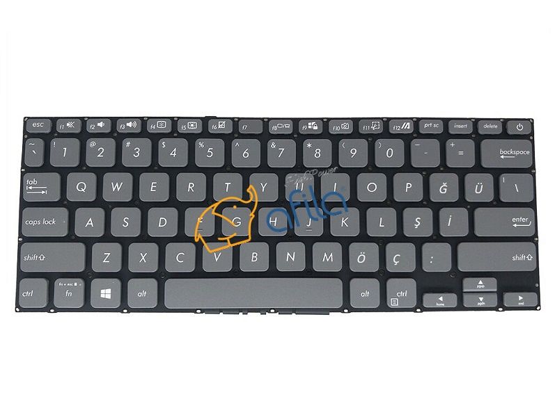 Asus VivoBook 14 X415JA-BV012A6 Notebook Klavyesi (Siyah TR)