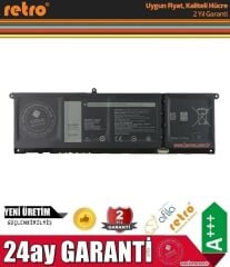 Dell İnspiron 14 7420 2-in-1 Notebook Bataryası, Laptop Pili / Ver.2 - 4Cell