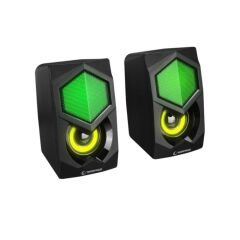 Rampage RMS-175BT 2+1 5W*2 Bluetooth+USB-TF-FM Rainbow Aydınlatmalı Gaming Speaker Hoparlör
