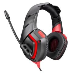 Rampage RM-K7 MAGNIFIC Siyah/kırmızı 7.1 Surround Sound System USB Mikrofonlu Oyuncu Kulaklığı