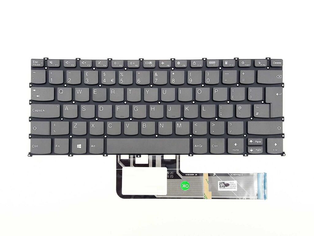 Lenovo ThinkBook 14 G4 ABA Notebook Klavyesi, Laptop Tuş Takımı (Gri, Füme TR)