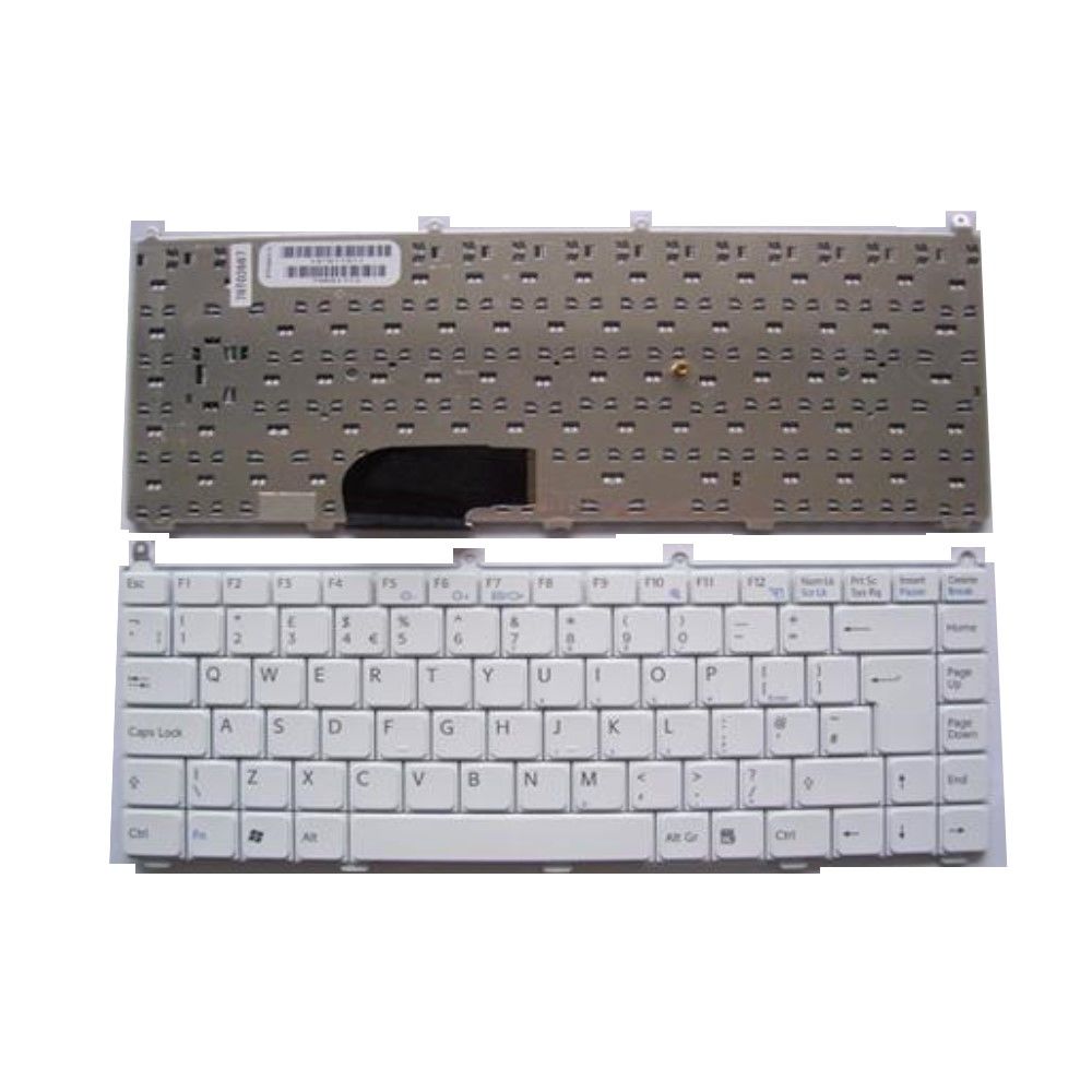 Sony Vaio VGN-AR PCG-8V1L Notebook Klavyesi - Beyaz - TR