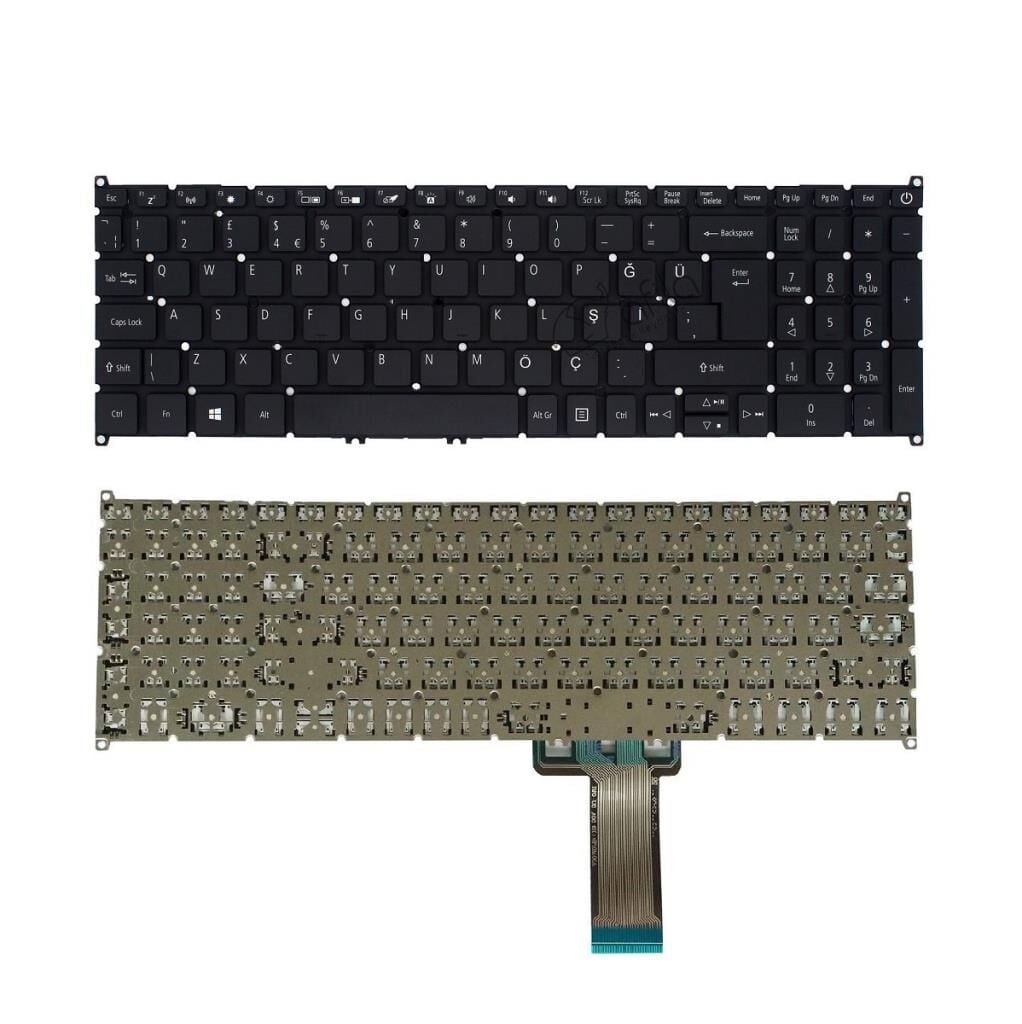Acer Sv5t_a72b Klavyesi Tuş Takımı (Siyah TR)