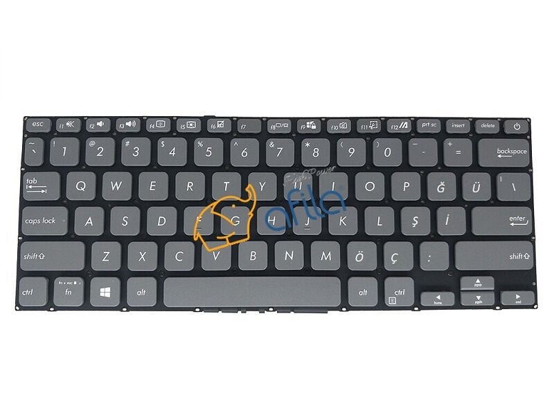 Asus VivoBook 14 X415JA-EK1654A6 Notebook Klavyesi (Siyah TR)