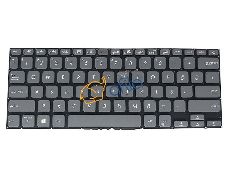 Asus VivoBook 14 X415JF-BV004T Notebook Klavyesi (Siyah TR)