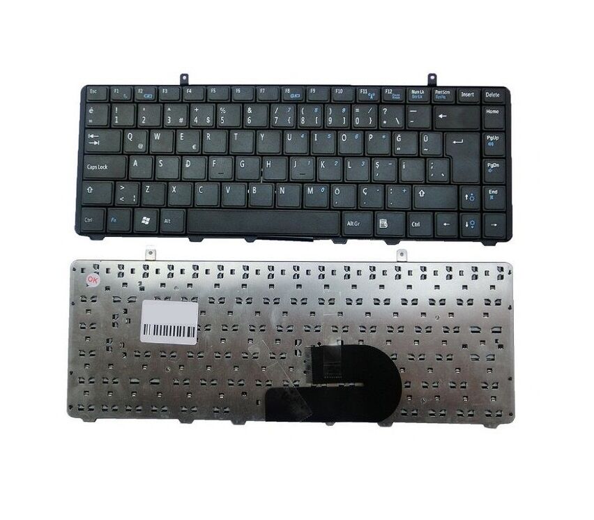 Dell Vostro 1015, 1088 Dell NSK-DCK0T Notebook Klavyesi - TR