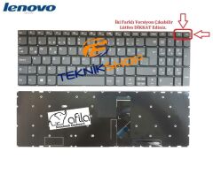 Lenovo ideaPad 330-15ICH Uyumlu Klavye Füme TR