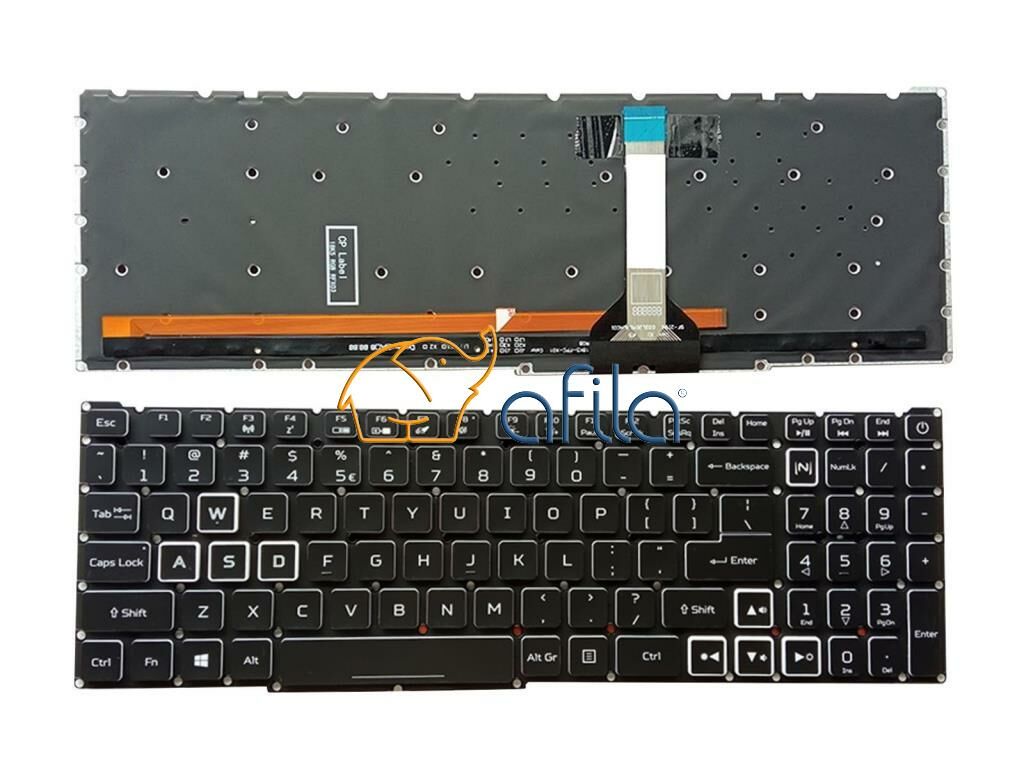 Acer Nitro 5 AN515-43 NH.Q6ZEY.007 Klavye (Siyah TR) RGB ışıklı