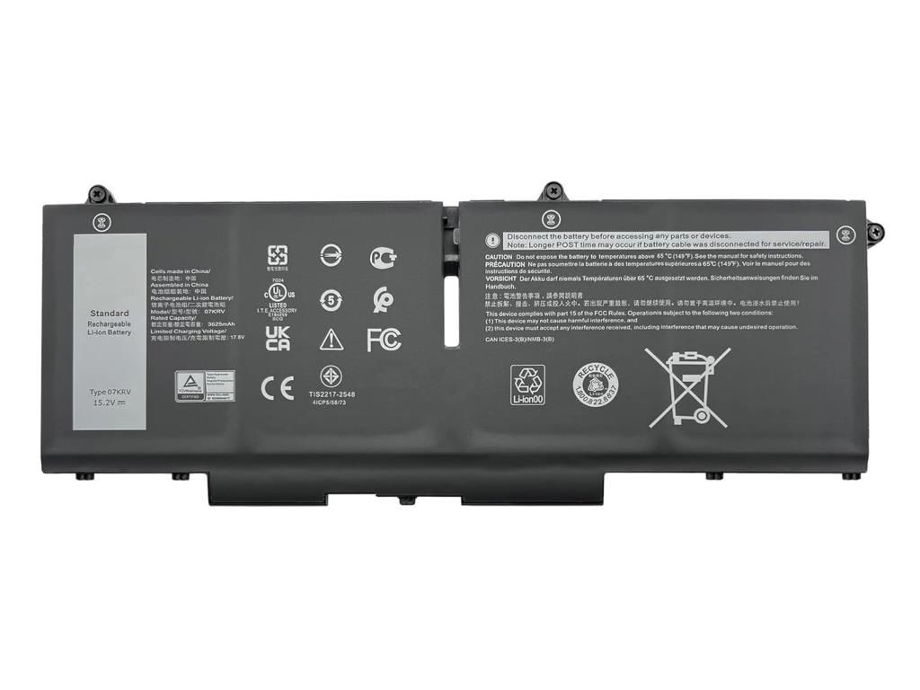 Dell 293F1, 0293F1 Notebook Bataryası, Laptop Pili - Ver.1 - 4 Cell