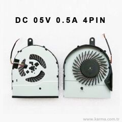 Dell inspiron P51F002 Notebook CPU Fanı