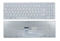 Toshiba Satellite L50-C-1WL L50-C-1WM Klavyesi Beyaz TR