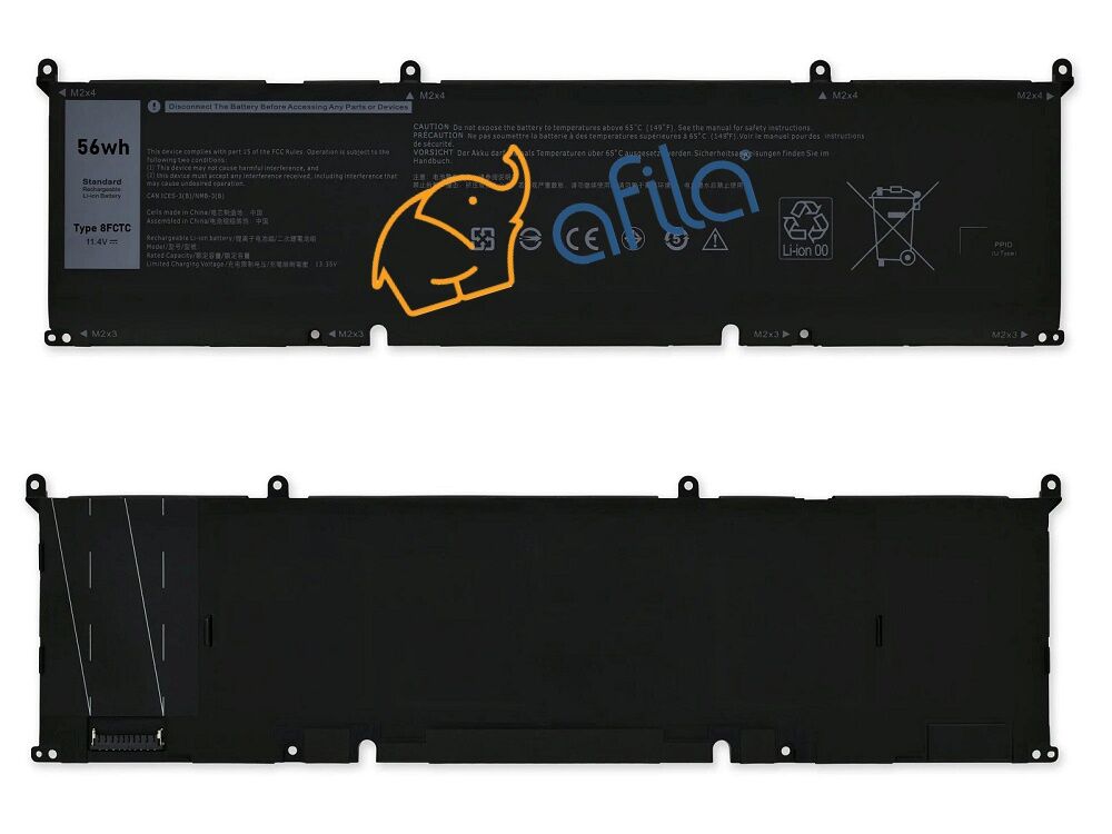 Dell Precision P91F (5560) Notebook Bataryası, Laptop Pili / Ver.1-3Cell