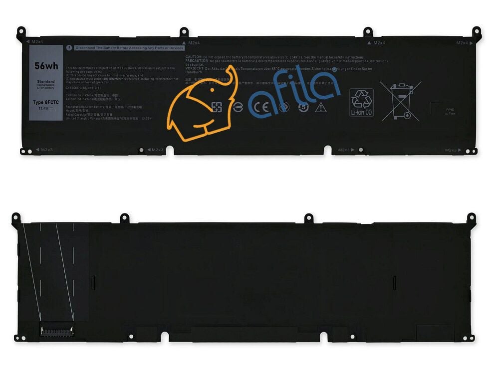 Dell Precision P91F (5570) Notebook Bataryası, Laptop Pili / Ver.1-3Cell