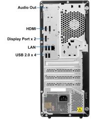 Lenovo ThinkCentre M70t 11D9 i5-10th 16GB 256GB SSD 2GB VGA Dekstop Pc - (2.el)