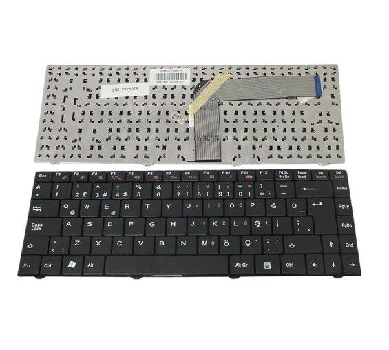 Crea mp-07g36tq-3601 uyumlu Notebook Klavye (Siyah TR)
