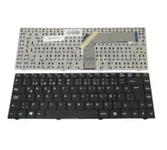 Exper U40SI1 uyumlu Notebook Klavye (Siyah TR)