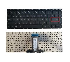 HP 14-ck1000, 14-cf0000, 14-dk0000 Klavye (Siyah TR)