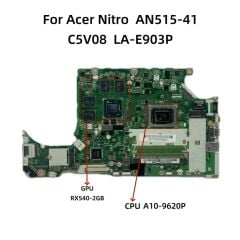 Acer Nitro AN515-41G AN515-41 Notebook Anakartı, Mainboard C5V08, LA-E903P (A10-9620 CPU, 216-0905018, RX540 2GB-GPU, NBGPY11002)
