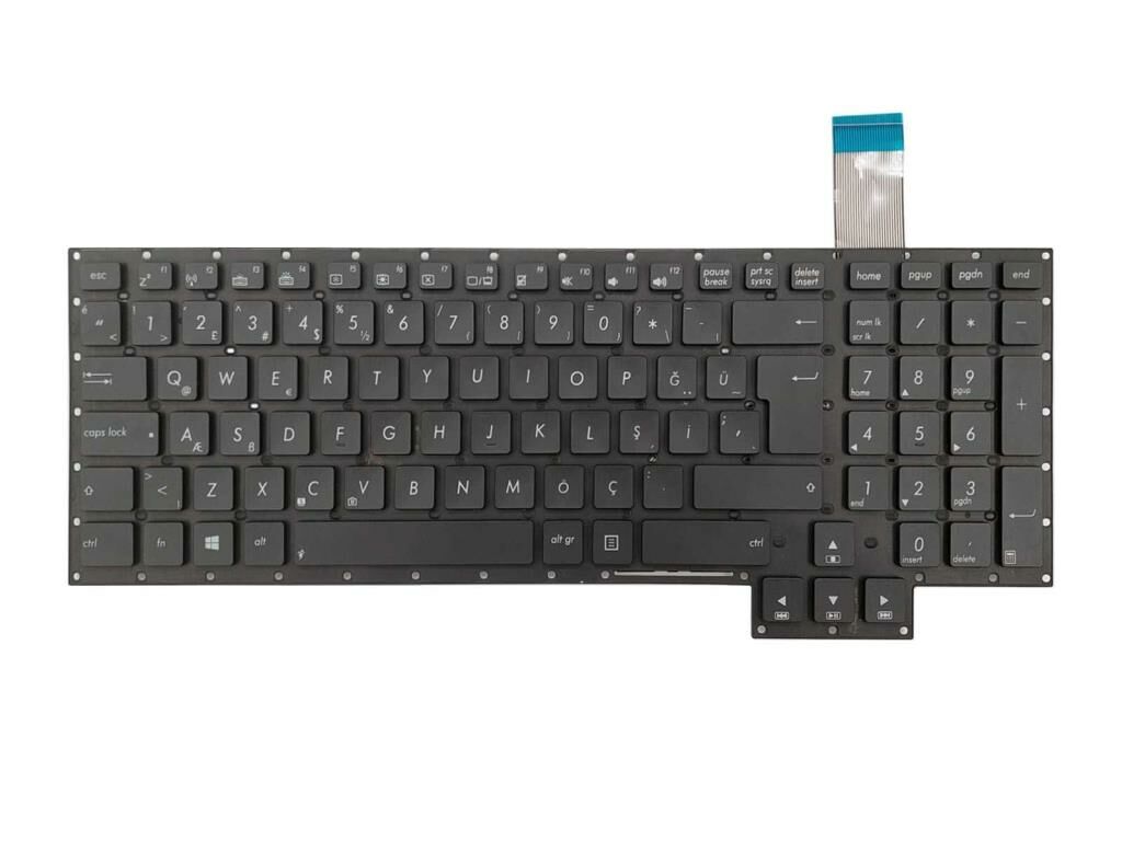 Asus ROG G750Jh G750Jm G750Js G750Jw Notebook Klavye (Siyah TR) / KL0896