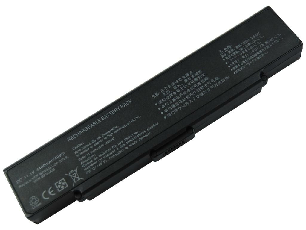 Sony Vaio vgn-cr125eb vgn-cr21e/p vgn-cr21z Notebook Bataryası - Pili