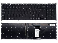 Acer Aspire 7 A715-43G-R0YH NH.QHDEY.003 Notebook Klavyesi Tuş Takımı (Siyah TR) ışıklı